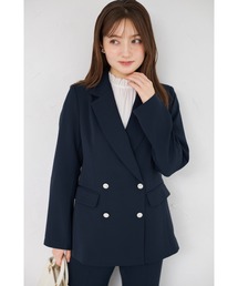 tocco closet（トッコ　クローゼット）の「ビジュー釦ダブルジャケット（テーラードジャケット）」