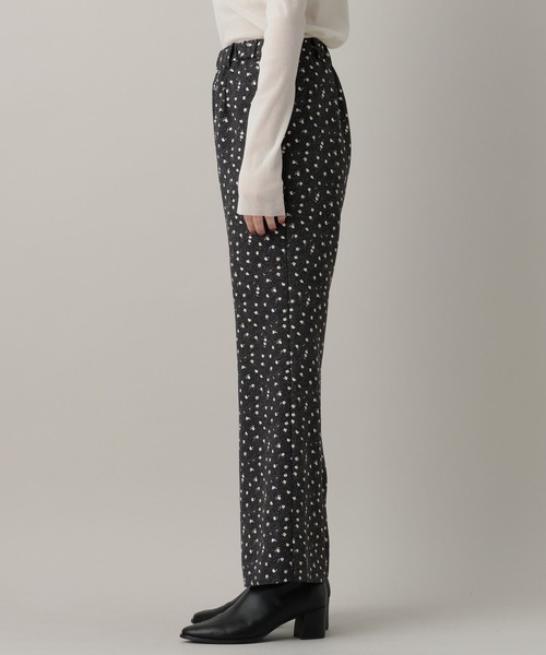 A part by（アパートバイ）の「コバナガラセミフレアパンツ（その他パンツ・レディース・ブラック/ベージュ・FREE）」の10枚目の写真