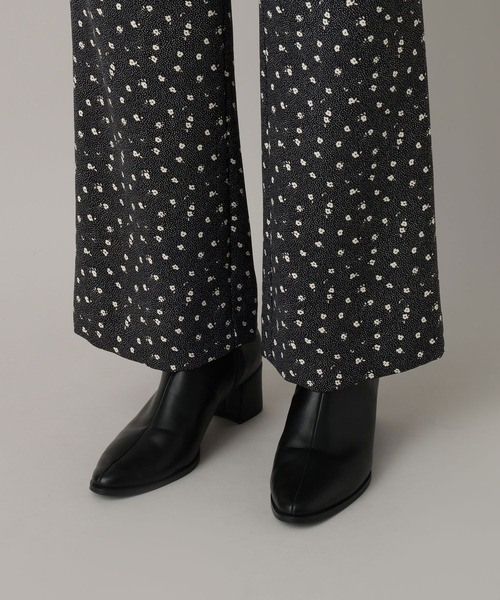 A part by（アパートバイ）の「コバナガラセミフレアパンツ（その他パンツ・レディース・ブラック/ベージュ・FREE）」の14枚目の写真