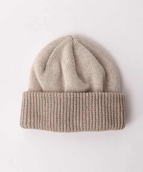 Nine Tailor(ナインテイラー)の「【Nine Tailor/ナインテーラー】Day flower Watch N-1615(ニットキャップ/ビーニー・メンズ・ブラック/ベージュ・FREE)」の3枚目の写真