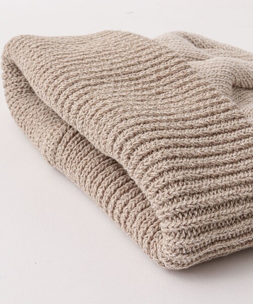 Nine Tailor(ナインテイラー)の「【Nine Tailor/ナインテーラー】Day flower Watch N-1615(ニットキャップ/ビーニー・メンズ・ブラック/ベージュ・FREE)」の5枚目の写真