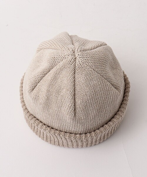 Nine Tailor(ナインテイラー)の「【Nine Tailor/ナインテーラー】Day flower Watch N-1615(ニットキャップ/ビーニー・メンズ・ブラック/ベージュ・FREE)」の8枚目の写真