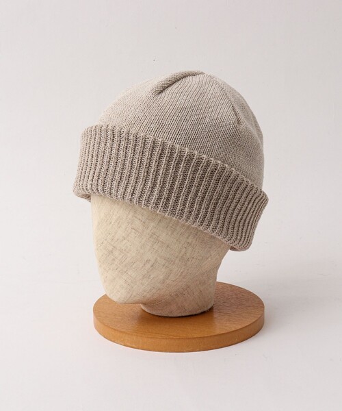 Nine Tailor(ナインテイラー)の「【Nine Tailor/ナインテーラー】Day flower Watch N-1615(ニットキャップ/ビーニー・メンズ・ブラック/ベージュ・FREE)」の9枚目の写真