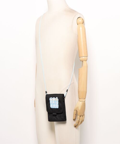 NEW ERA(ニューエラ)の「NEW ERA/ニューエラ スクエアネックポーチ 0.3L ちいかわ / ちいかわ・ハチワレ・うさぎ ブラック 14864481(ショルダーバッグ・メンズ・ブラック・FREE)」の15枚目の写真