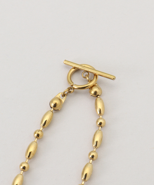 B.C STOCK（ベーセーストック）の「《追加》ランダムボールチェーンネックレス（ネックレス・レディース・シルバー/ゴールド・FREE）」の7枚目の写真