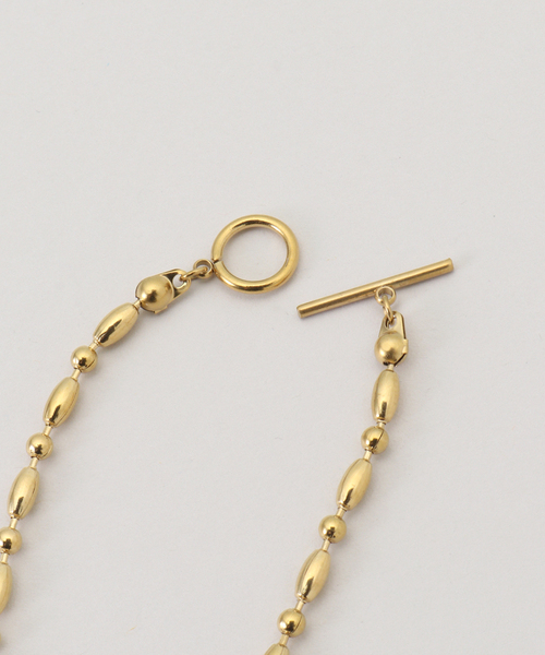 B.C STOCK（ベーセーストック）の「《追加》ランダムボールチェーンネックレス（ネックレス・レディース・シルバー/ゴールド・FREE）」の6枚目の写真