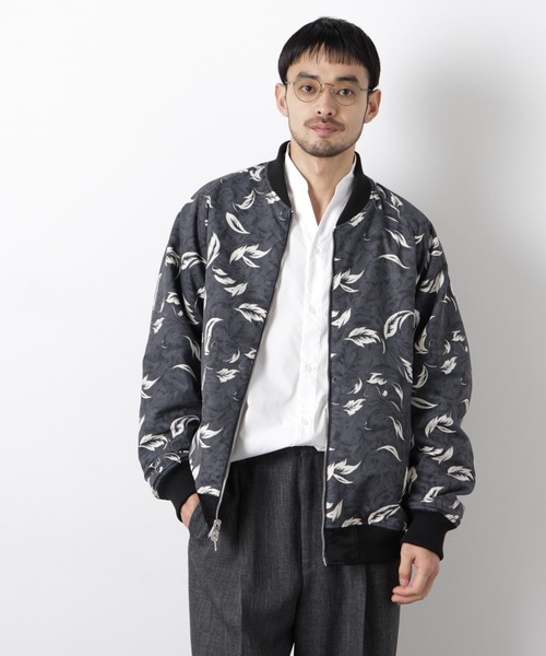 NANO universe(ナノユニバース)の「リバーシブル MA-1(MA-1・メンズ・ブラック/モカ・M/L)」の14枚目の写真