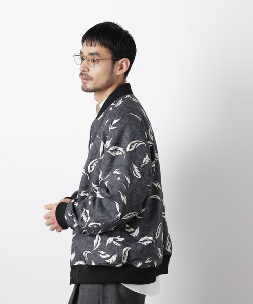 NANO universe(ナノユニバース)の「リバーシブル MA-1(MA-1・メンズ・ブラック/モカ・M/L)」の15枚目の写真