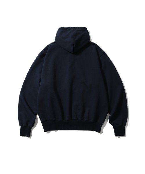 ANGLAN（アングラン）の「Heavyweight Classic Hoodie - Navy（パーカー・メンズ・その他・1/2）」の3枚目の写真