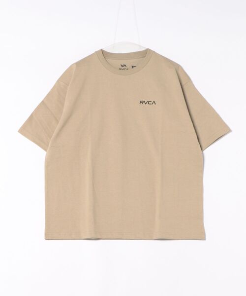 RVCA(ルーカ)の「RVCA/ルーカ メンズ 半袖 Tシャツ BACK SIDE ARCH SS BG041210(Tシャツ/カットソー・メンズ・ホワイト/スミクロ/カーキブラウン・M/S/L)」の21枚目の写真