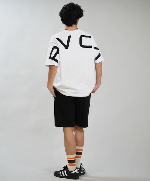 RVCA(ルーカ)の「RVCA/ルーカ メンズ 半袖 Tシャツ BACK SIDE ARCH SS BG041210(Tシャツ/カットソー・メンズ・ホワイト/スミクロ/カーキブラウン・M/S/L)」の8枚目の写真