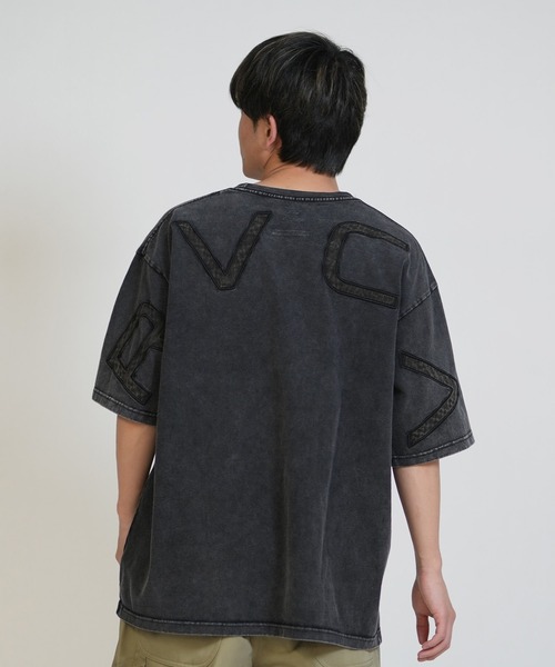 RVCA(ルーカ)の「RVCA/ルーカ メンズ 半袖 Tシャツ BACK SIDE ARCH SS BG041210(Tシャツ/カットソー・メンズ・ホワイト/スミクロ/カーキブラウン・M/S/L)」の11枚目の写真
