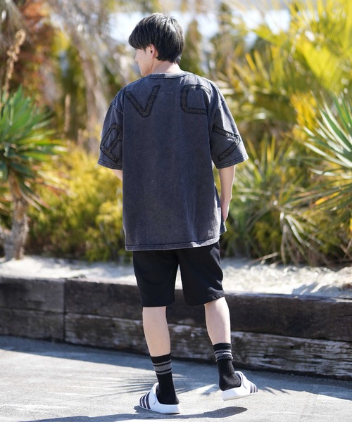 RVCA(ルーカ)の「RVCA/ルーカ メンズ 半袖 Tシャツ BACK SIDE ARCH SS BG041210(Tシャツ/カットソー・メンズ・ホワイト/スミクロ/カーキブラウン・M/S/L)」の13枚目の写真