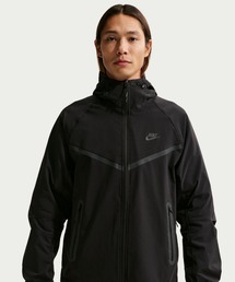 NIKE（ナイキ）の「ナイキ テック WR フルジップ ウーブン ジャケット / Nike Tech Men's Dri-FIT Woven Full-Zip Windrunner Jacket IU7635-010 Black（ナイロンジャケット）」