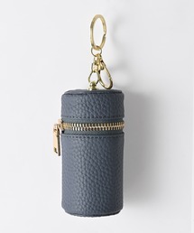 STYLE DELI（スタイルデリ）の「【DELI by】ラウンドシェイプ・リアルレザーリップホルダー（ポーチ）」