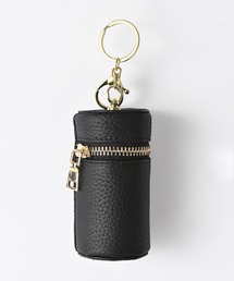 STYLE DELI（スタイルデリ）の「【DELI by】ラウンドシェイプ・リアルレザーリップホルダー（ポーチ）」