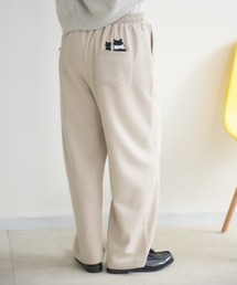 meeny miny（ミーニーマイニー）の「【meeny miny】CAT & BAKES 9456『ひげリボン』パンツ（スウェットパンツ）」