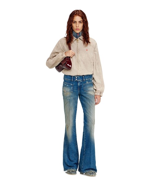 DIESEL(ディーゼル)の「ウィメンズ デニムパンツ D-HUSH L.28(デニムパンツ・レディース・インディゴブルー・24inch/25inch/26inch/23inch/27inch/28inch/29inch)」の8枚目の写真