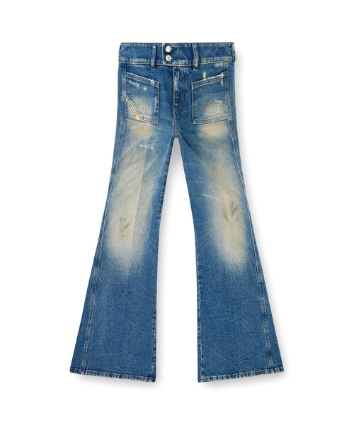 DIESEL(ディーゼル)の「ウィメンズ デニムパンツ D-HUSH L.28(デニムパンツ・レディース・インディゴブルー・24inch/25inch/26inch/23inch/27inch/28inch/29inch)」の9枚目の写真