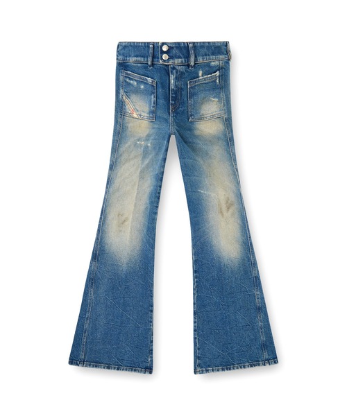 DIESEL(ディーゼル)の「ウィメンズ デニムパンツ D-HUSH L.28(デニムパンツ・レディース・インディゴブルー・24inch/25inch/26inch/23inch/27inch/28inch/29inch)」の2枚目の写真