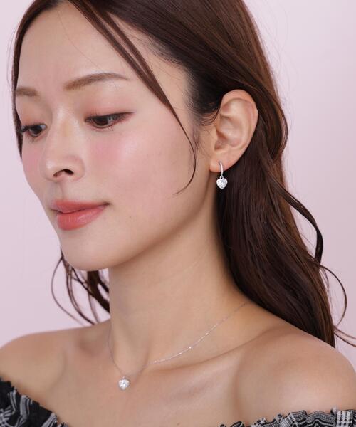 JILL by JILL STUART(ジルバイジルスチュアート)の「Cubic プチハートネックレス(ネックレス・レディース・ピンク/シルバー・FREE)」の19枚目の写真