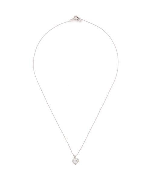 JILL by JILL STUART(ジルバイジルスチュアート)の「Cubic プチハートネックレス(ネックレス・レディース・ピンク/シルバー・FREE)」の17枚目の写真