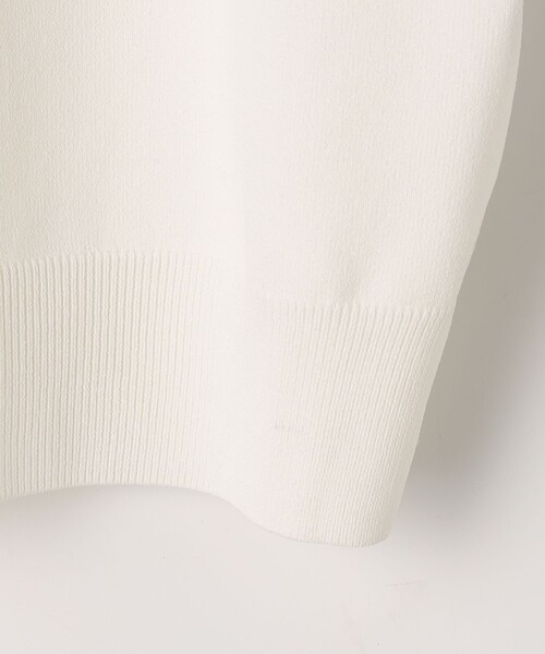 NOLLEY’S Sophi（ノーリーズソフィ）の「《手洗い可能》シャツレイヤード風スキッパーポロニット（ニット/セーター・レディース・ダークネイビー/ホワイト・38）」の13枚目の写真
