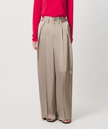 AEWEN MATOPH（イウエン マトフ）の「<AEWEN MATOPH>サテンインタックパンツ ‐ ウォッシャブル -（その他パンツ）」