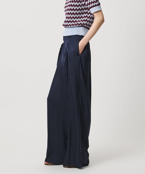 AEWEN MATOPH（イウエン マトフ）の「＜AEWEN MATOPH＞サテンインタックパンツ ‐ ウォッシャブル -（その他パンツ・レディース・ネイビー/ベージュ/ブラック・36/34/38）」の20枚目の写真