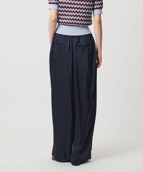 AEWEN MATOPH（イウエン マトフ）の「＜AEWEN MATOPH＞サテンインタックパンツ ‐ ウォッシャブル -（その他パンツ・レディース・ネイビー/ベージュ/ブラック・36/34/38）」の21枚目の写真