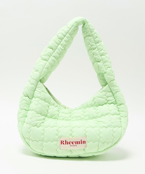 NICE WEATHER（ナイスウェザー）の「＜Rheemin＞ビスケット ラウンド ビッグナゲット/ショルダーバッグ（ショルダーバッグ・レディース・ライトピンク/ブラック/ライム・FREE）」の2枚目の写真