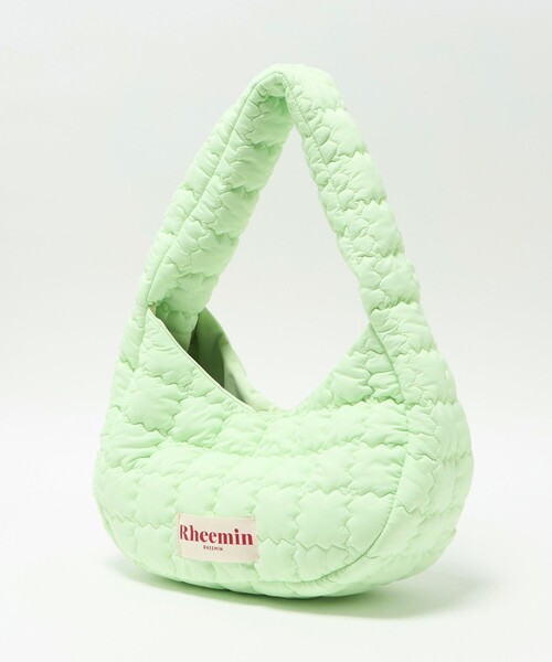 NICE WEATHER（ナイスウェザー）の「＜Rheemin＞ビスケット ラウンド ビッグナゲット/ショルダーバッグ（ショルダーバッグ・レディース・ライトピンク/ブラック/ライム・FREE）」の13枚目の写真