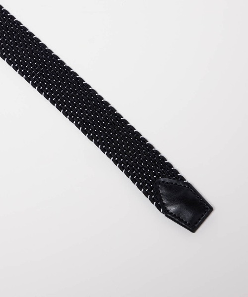 MUNSINGWEAR(マンシングウェア)の「ゴムメッシュベルト(ベルト・メンズ・ネイビー/ベージュ・F)」の5枚目の写真