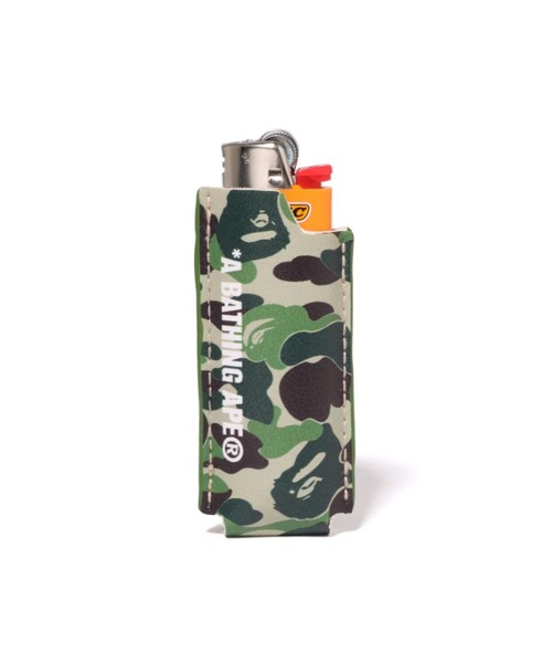 ABC CAMO LIGHTER CASE（アッシュトレイ/ライター）｜A BATHING APE