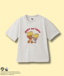 TOM&JERRY（トムアンドジェリー）の「TOM&JERRY　サガラ刺繍Tシャツ（Tシャツ/カットソー）」
