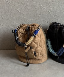 A SCENE（エーシーン）の「[A SCENE/エーシーン] キルティング 巾着 ショルダーバッグ（ショルダーバッグ）」