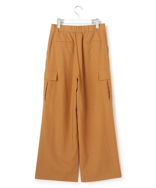 23区(ニジュウサンク)の「コットンスラブポプリン カーゴパンツ(カーゴパンツ・レディース・黄土色系/ネイビー系/ベージュ系・40/38/36)」の11枚目の写真