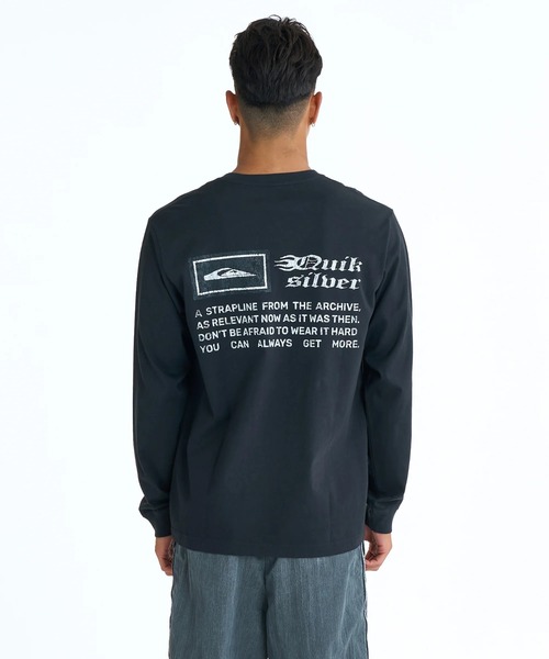 QUIKSILVER メンズ BW MERCURY LT 長袖Tシャツ ロンT レギュラー