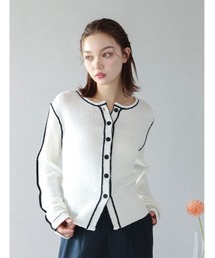 fifth | 配色ライン入りカーディガン(カーディガン/ボレロ)