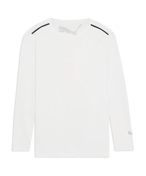 PUMA(プーマ)の「PUMA プーマ メンズ ゴルフ シャドウキャット 長袖 アンダーシャツ(Tシャツ/カットソー・メンズ・ブラック/ホワイト系その他・MEDIUM/LARGE/SMALL/XX-LARGE/X-LARGE)」の2枚目の写真