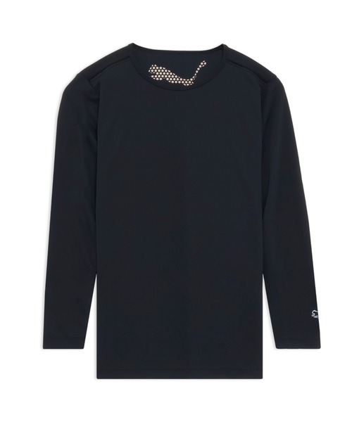 PUMA(プーマ)の「PUMA プーマ メンズ ゴルフ シャドウキャット 長袖 アンダーシャツ(Tシャツ/カットソー・メンズ・ブラック/ホワイト系その他・MEDIUM/LARGE/SMALL/XX-LARGE/X-LARGE)」の1枚目の写真