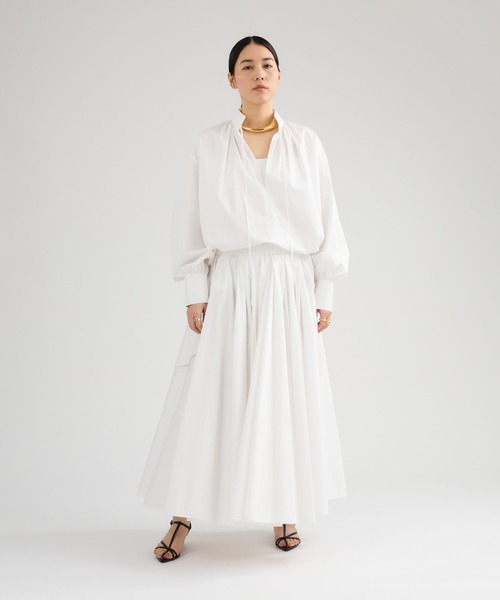 Chaos（カオス）の「Chaos(カオス)/ ヴィアーチュニックブラウス（シャツ/ブラウス・レディース・ホワイト・FREE）」の7枚目の写真