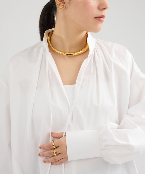 Chaos（カオス）の「Chaos(カオス)/ ヴィアーチュニックブラウス（シャツ/ブラウス・レディース・ホワイト・FREE）」の10枚目の写真