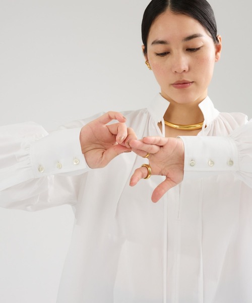 Chaos（カオス）の「Chaos(カオス)/ ヴィアーチュニックブラウス（シャツ/ブラウス・レディース・ホワイト・FREE）」の11枚目の写真