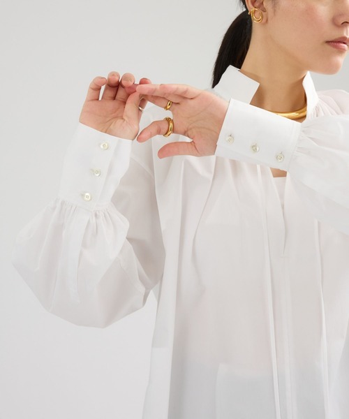 Chaos（カオス）の「Chaos(カオス)/ ヴィアーチュニックブラウス（シャツ/ブラウス・レディース・ホワイト・FREE）」の12枚目の写真