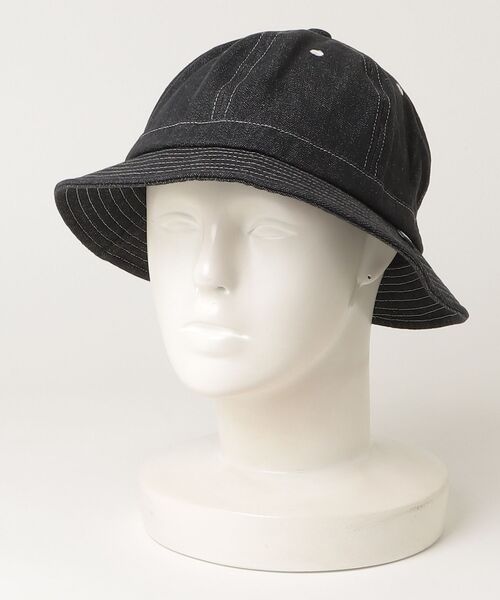 FTC（エフティーシー）の「DENIM BELL HAT（ハット・メンズ・ブラック/ブルー系その他・LARGE/MEDIUM）」の9枚目の写真