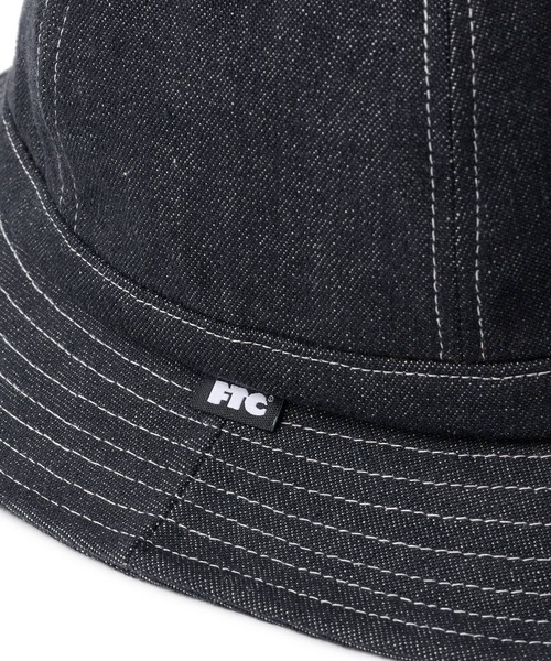 FTC（エフティーシー）の「DENIM BELL HAT（ハット・メンズ・ブラック/ブルー系その他・LARGE/MEDIUM）」の4枚目の写真