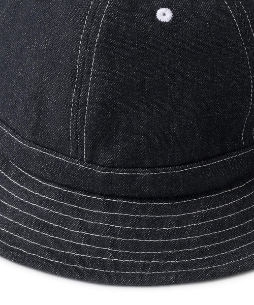 FTC（エフティーシー）の「DENIM BELL HAT（ハット・メンズ・ブラック/ブルー系その他・LARGE/MEDIUM）」の5枚目の写真