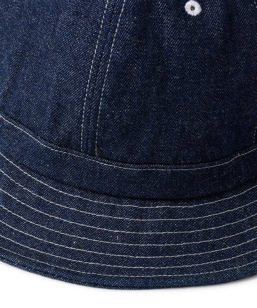 FTC（エフティーシー）の「DENIM BELL HAT（ハット・メンズ・ブラック/ブルー系その他・LARGE/MEDIUM）」の6枚目の写真