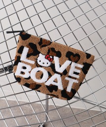 CORPUS TOKYO（コーパス トーキョー）の「【HELLO KITTY/ハローキティ】×【LOVE BOAT/ラブボート】サガラ刺繍ポーチ（ポーチ）」
